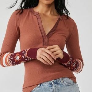 NWT Free People Mikah Autumn Combo Size Medium